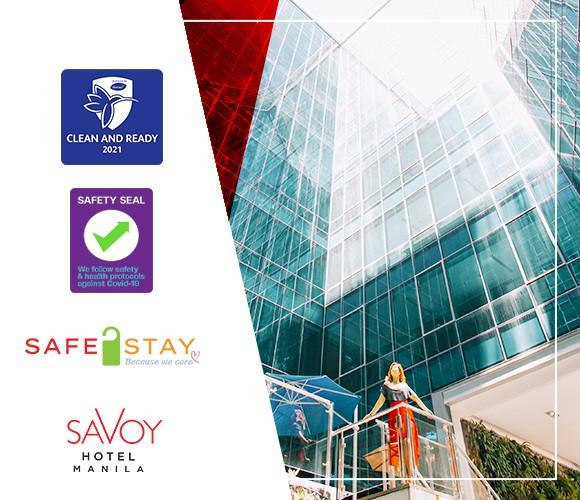 Savoy Hotel Manila has been approved to operate as a Multiple-Use Hotel!
